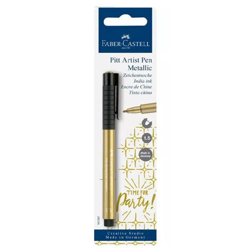 Faber-Castell Pitt Artist Metallic Gold Pen - ArtStore Online