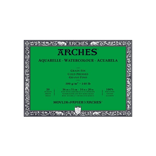 Arches Watercolour Blocks - ArtStore Online