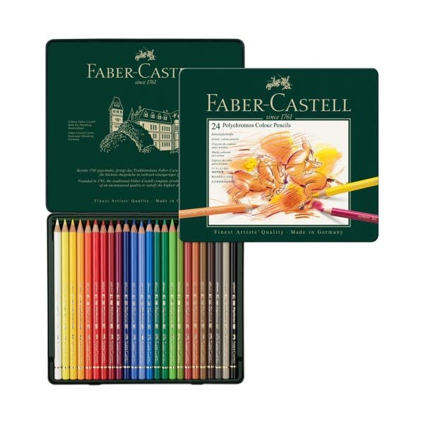 Faber-Castell Polychromos Colour Pencil Tins - ArtStore Online