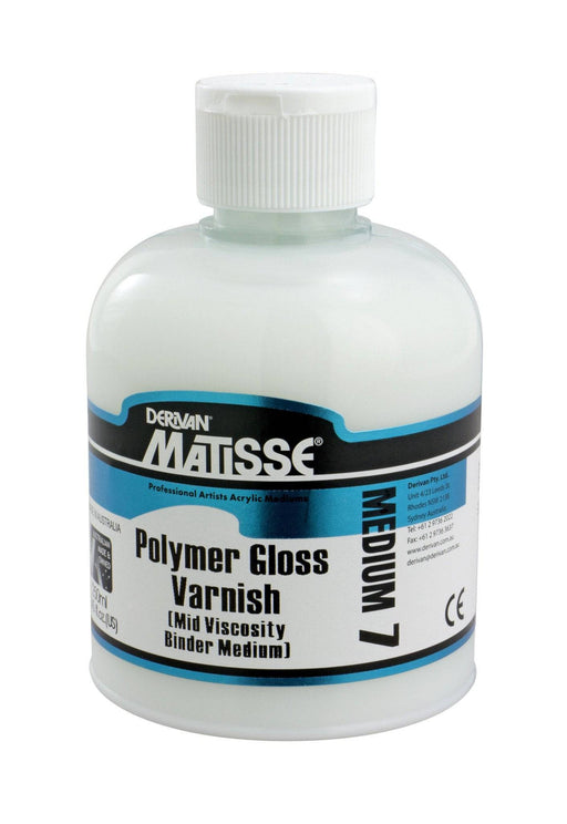 Matisse Artist Polymer Varnish Gloss, Satin or Matt (Waterbased) - ArtStore Online