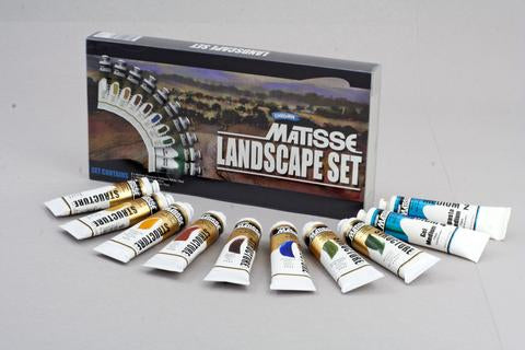 Matisse Structure 75ml Landscape Set Of 10 - ArtStore Online