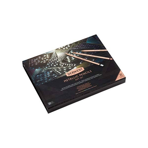 Derwent Metallic Pencils 20th Anniversary Set - ArtStore Online