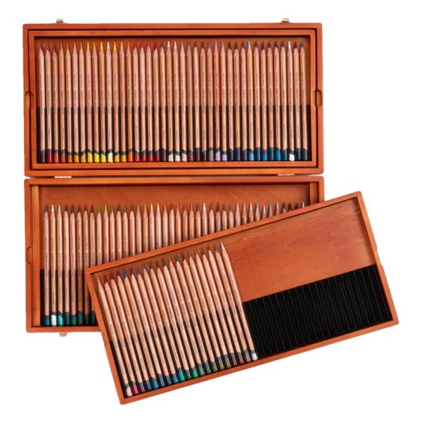 Derwent Lightfast Wooden Box Set of 100 - ArtStore Online