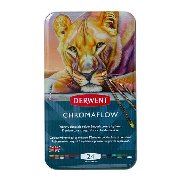 Derwent Chromaflow Pencil Tins - ArtStore Online
