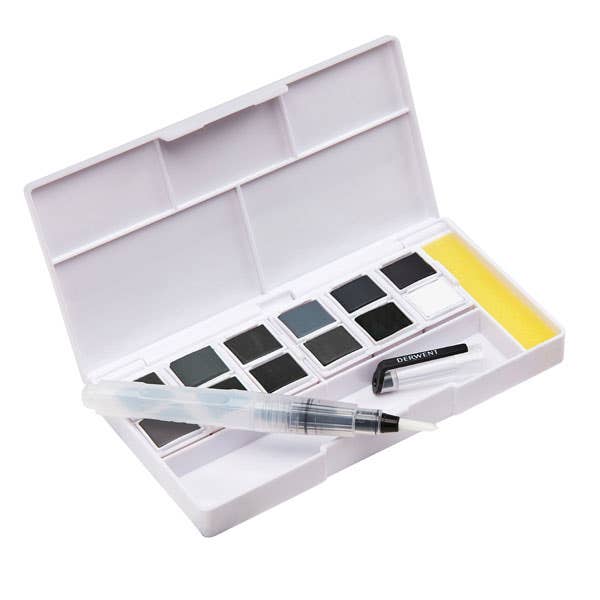 Derwent Tinted Charcoal Paint Pan Set - ArtStore Online
