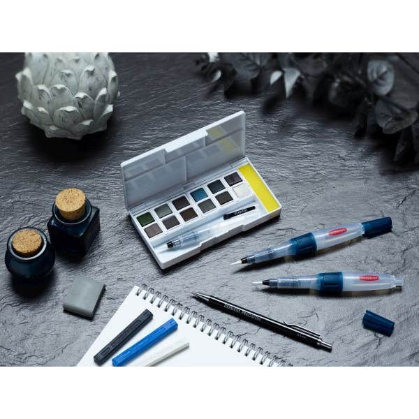 Derwent Tinted Charcoal Paint Pan Set - ArtStore Online
