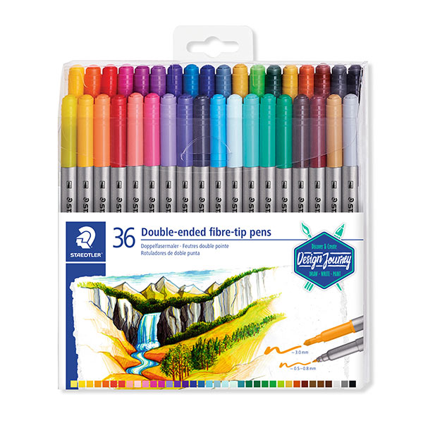 STAEDTLER Double Ended Fibre-Tip Pen Sets - ArtStore Online