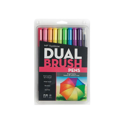 Tombow Dual Brush Pen Sets of 10 - ArtStore Online