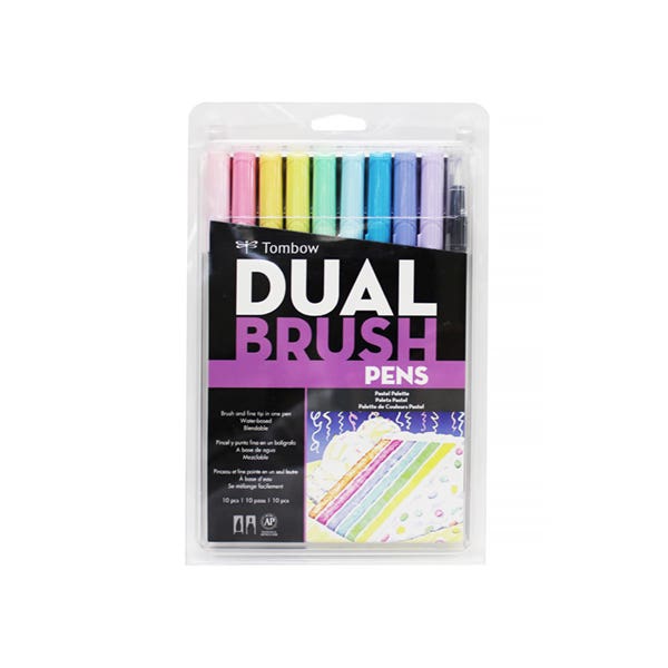 Tombow Dual Brush Pen Sets of 10 - ArtStore Online