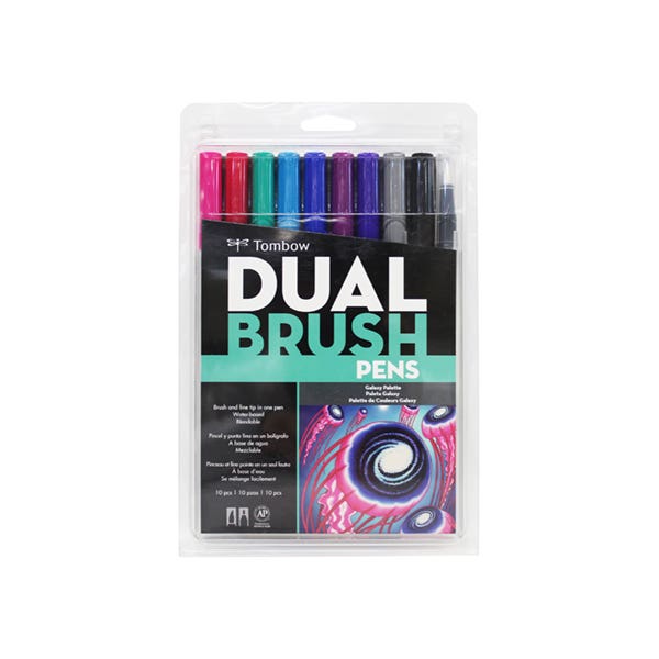 Tombow Dual Brush Pen Sets of 10 - ArtStore Online
