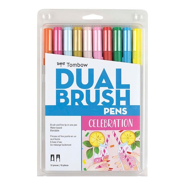 Tombow Dual Brush Pen Sets of 10 - ArtStore Online