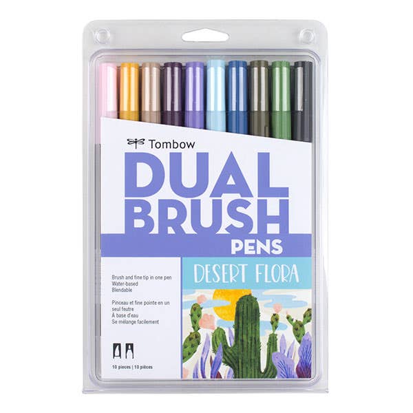 Tombow Dual Brush Pen Sets of 10 - ArtStore Online