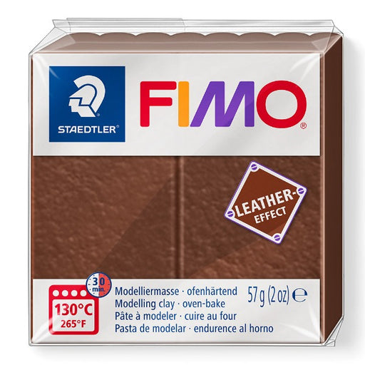 STAEDTLER FIMO Leather Effect Modelling Clays 57g - ArtStore Online