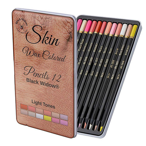 Black Widow Skin Tone Pencils - ArtStore Online