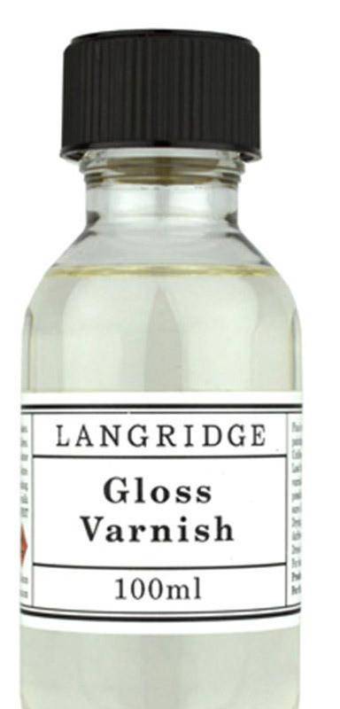 Langridge Artist Oil Varnish Gloss, Satin or Matte - ArtStore Online