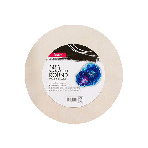 Jasart Round Wooden Boards - ArtStore Online