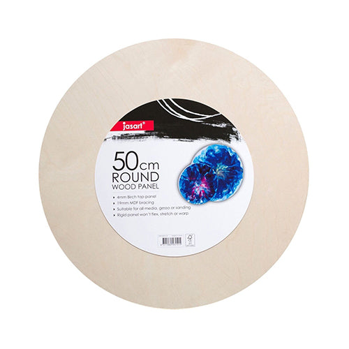 Jasart Round Wooden Boards - ArtStore Online