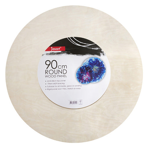Jasart Round Wooden Boards - ArtStore Online