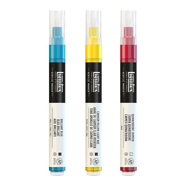 Liquitex Professional Paint Marker Fluorescent Wide Set of 6