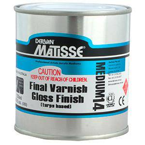 Matisse Artist Varnish Gloss or Matt  (Turpsbased) - ArtStore Online