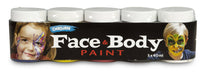 Derivan Face & Body Paint Sets 5 x 40ml - ArtStore Online