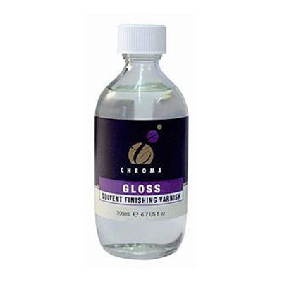 Chroma Solvent Finishing Varnish (Gloss) - ArtStore Online