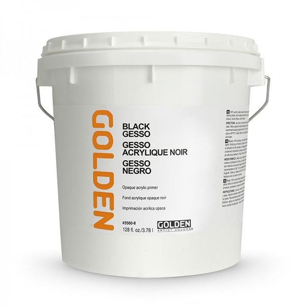 Golden Black Gesso - ArtStore Online