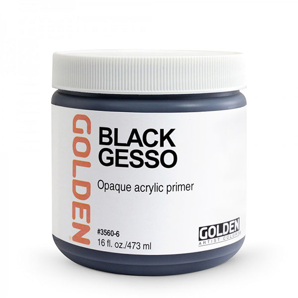 Golden Black Gesso - ArtStore Online