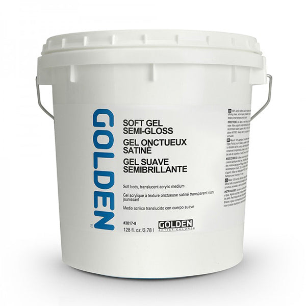 Golden Soft Gel Medium (Semi Gloss) - ArtStore Online
