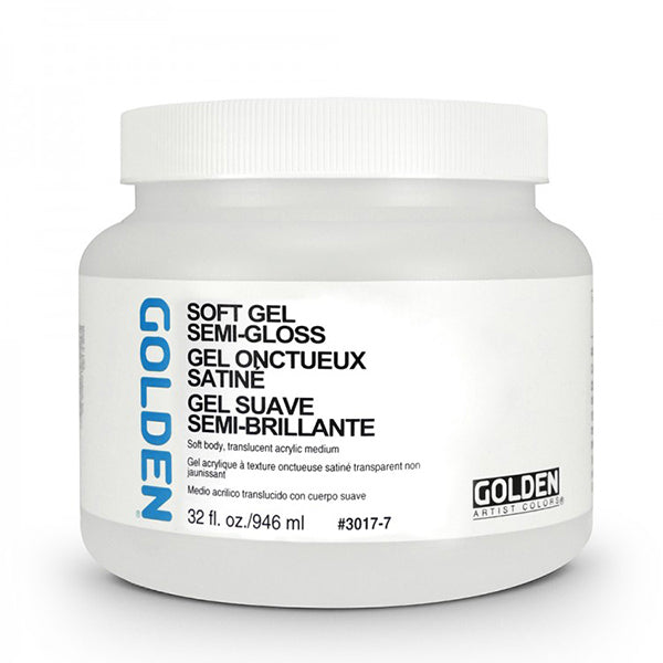 Golden Soft Gel Medium (Semi Gloss) - ArtStore Online