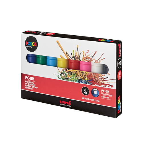 Posca Marker Broad (PC-8K) Set 8 - ArtStore Online