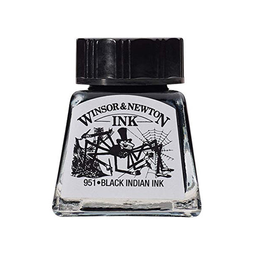 Winsor & Newton Waterproof Black Drawing Inks - ArtStore Online